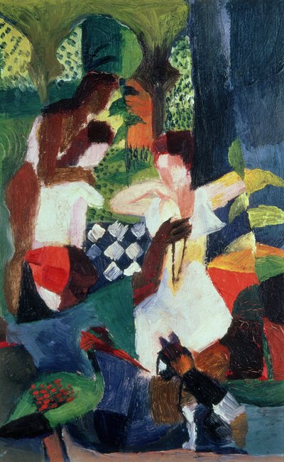 Le Bijoutier Turc - August Macke